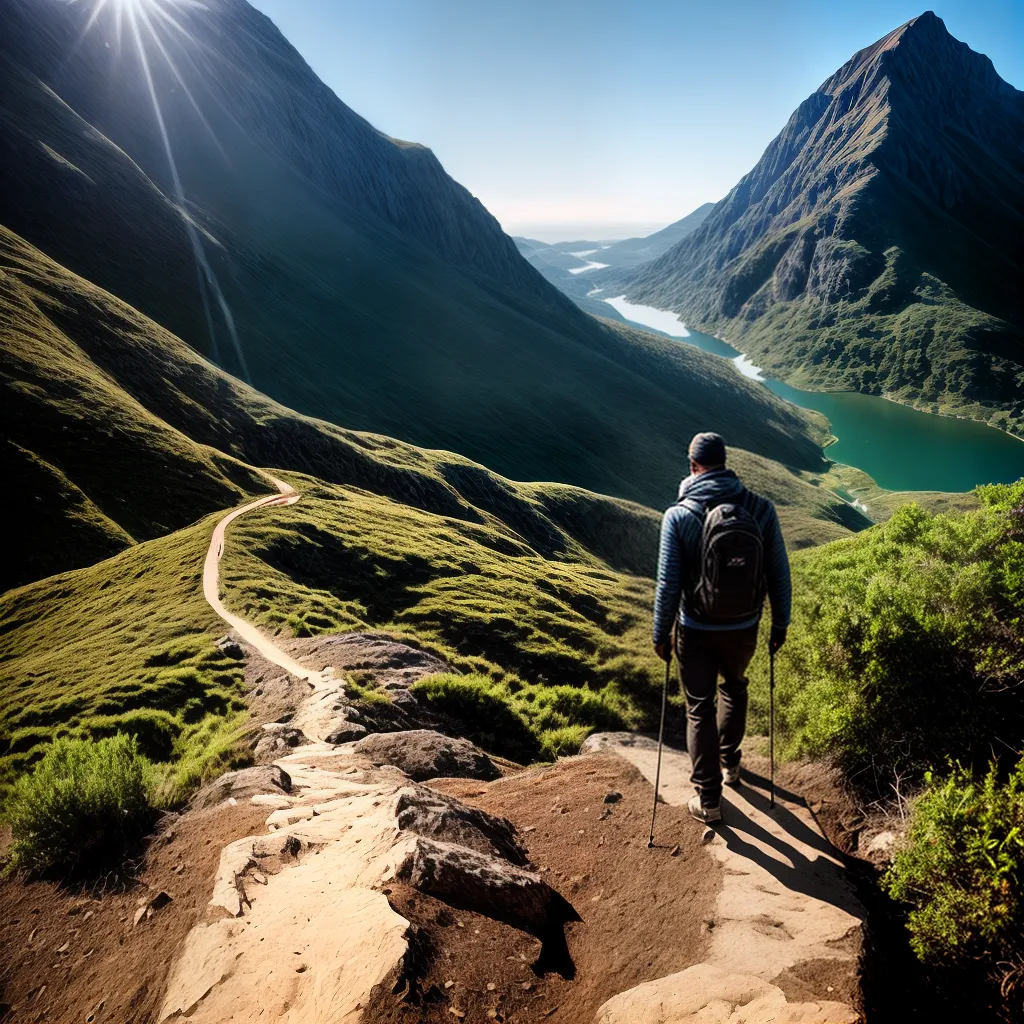 Fotos montanha desafio caminhada espiritual