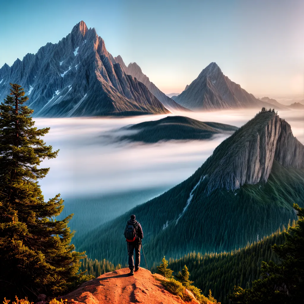 Aprendizado Cristão: O Caminho para a Mudança Pessoal e Espiritual 8 Fotos montanha desafio contemplacao caminho