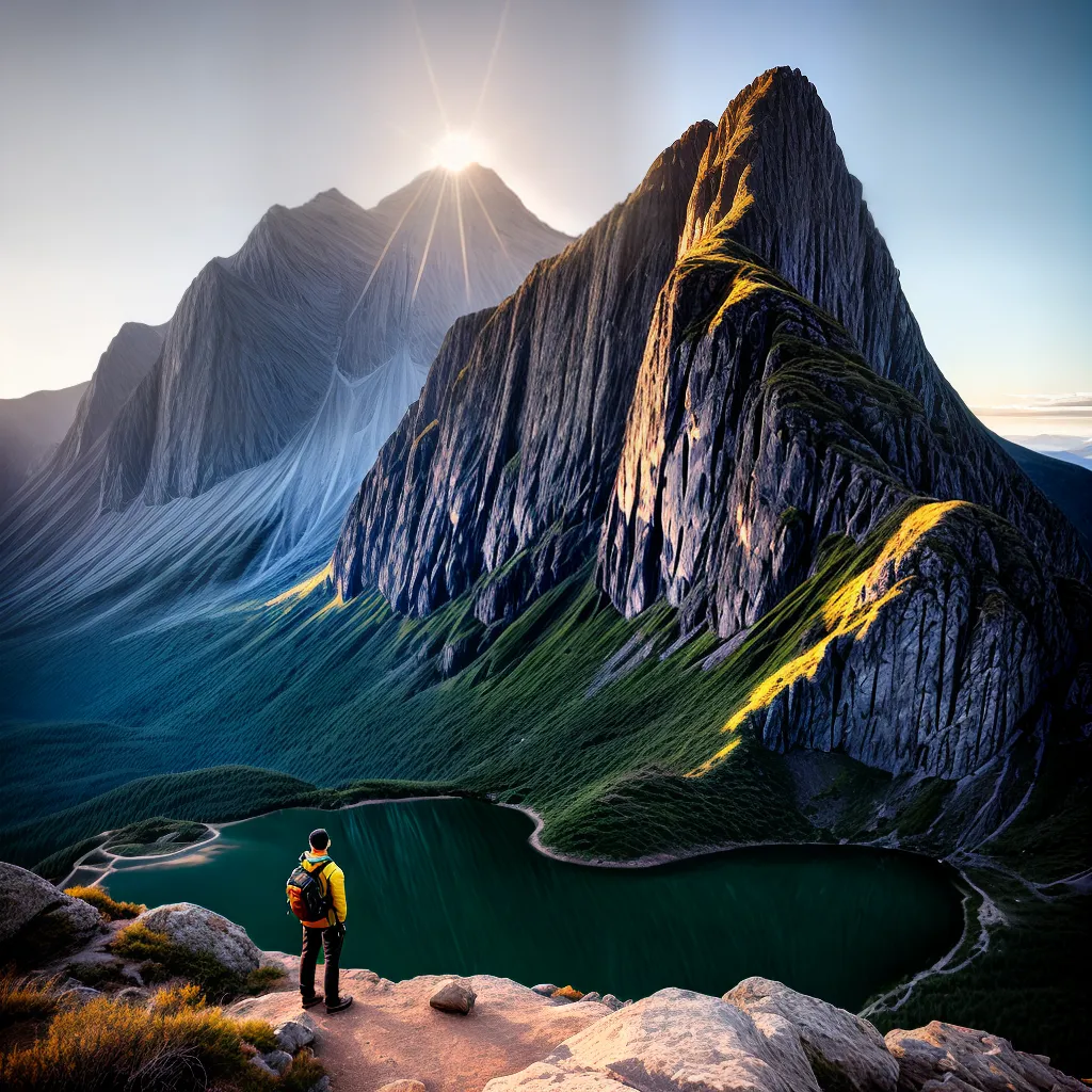 A Importância da Mentoria para o Seguidor 7 Fotos montanha mentor jornada sol