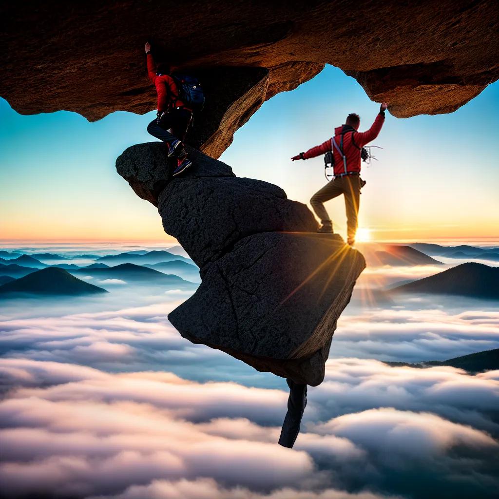 Fotos montanha sol alegria fe