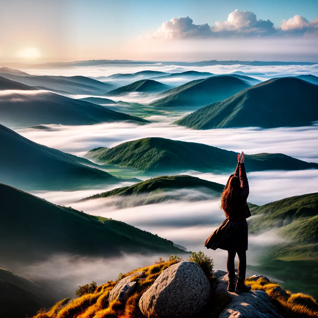 Por que a santidade é importante na vida cristã 8 Fotos montanha sol brilhante celebracao