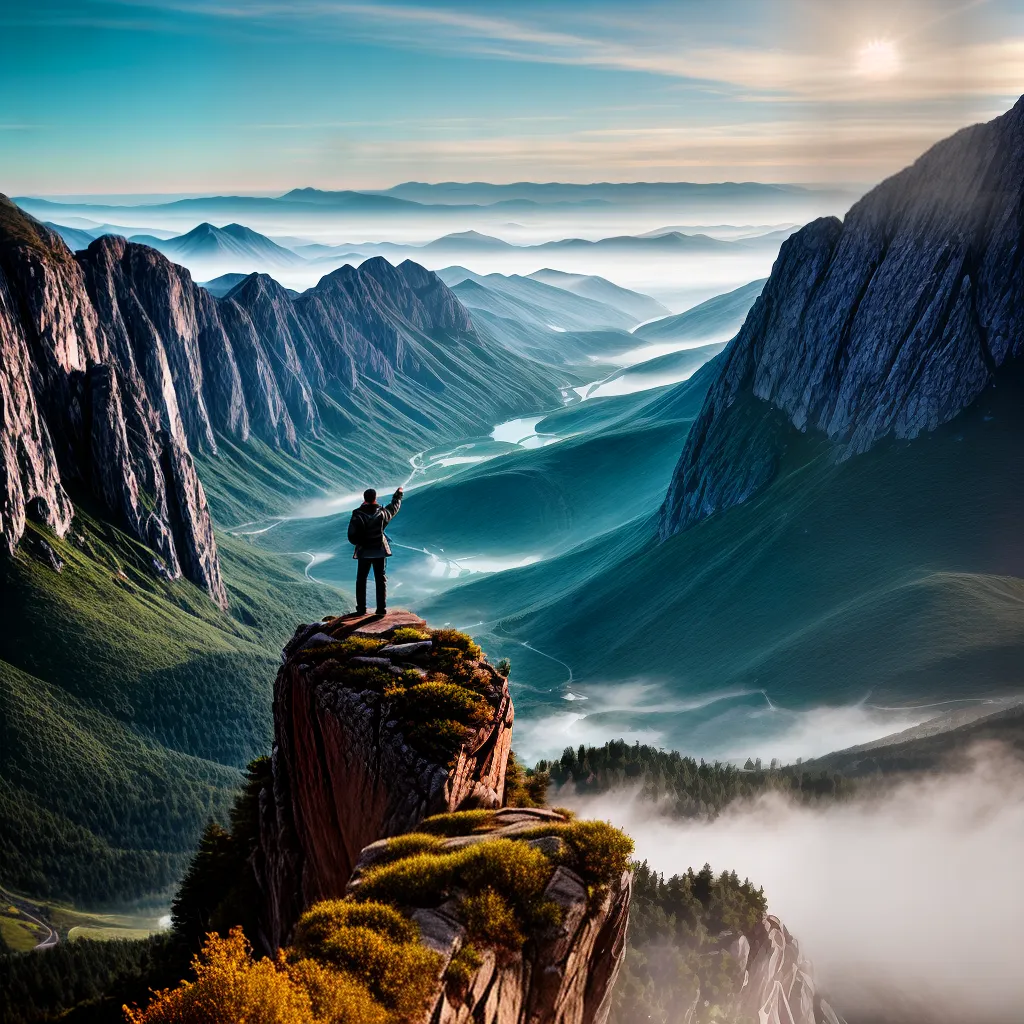 Fotos montanha sol sorriso fe em jesus