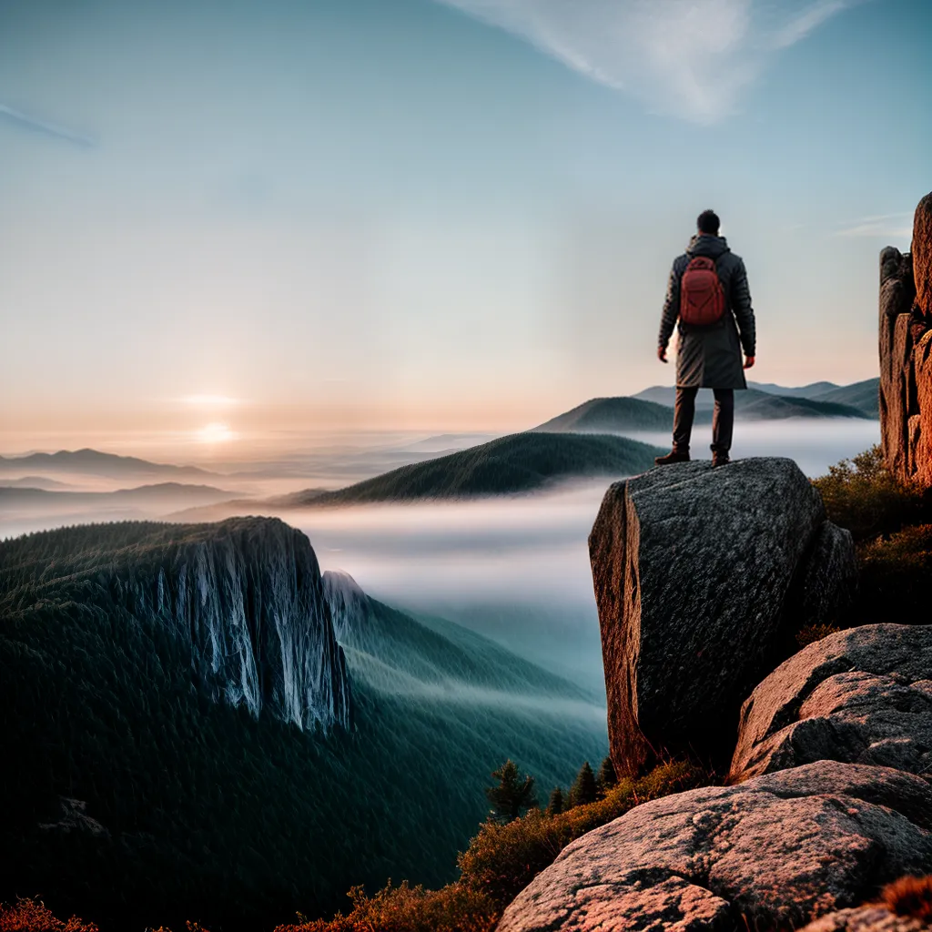 Autenticidade na Fé: Encontrando a Verdadeira Vontade de Deus 7 Fotos montanha vista gratidao fe
