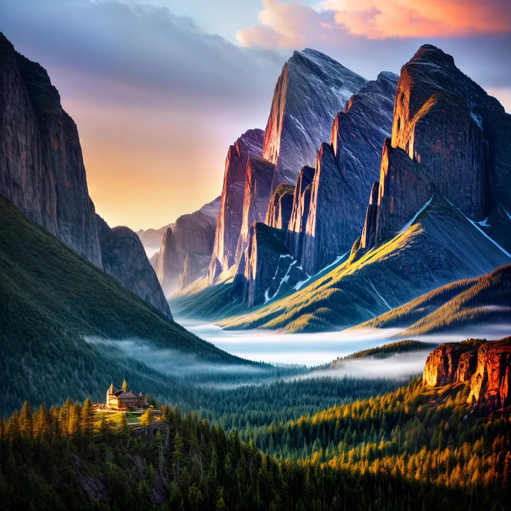 Os Atributos Divinos: Conheça as características essenciais de Deus 6 Fotos montanhas poder criador por do sol