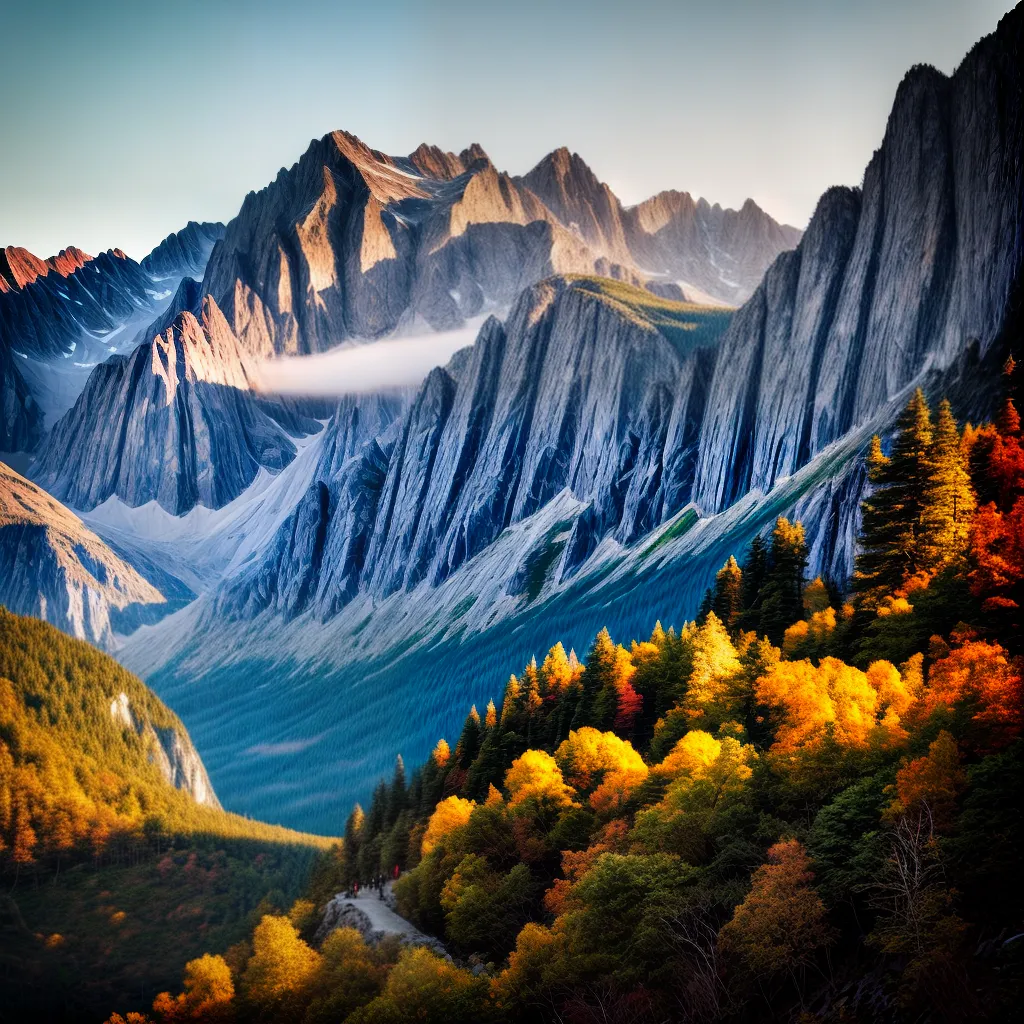 Fotos montanhas sol nascente oracao