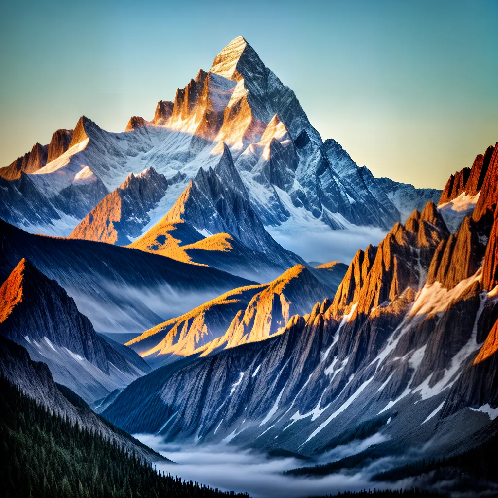 Os Atributos Divinos: Conheça as características essenciais de Deus 7 Fotos montanhas sol poder deus