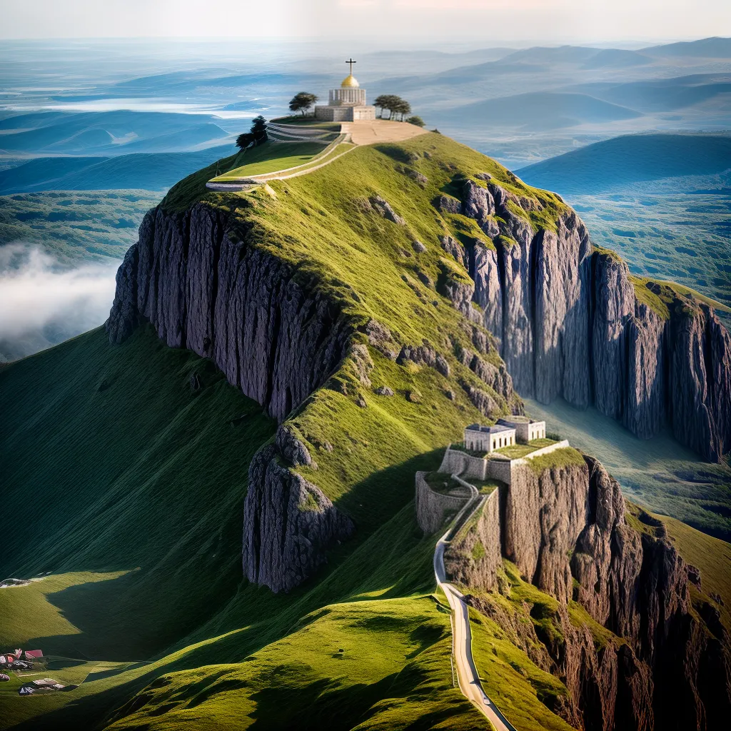 Fotos monte calvario cruz por do sol