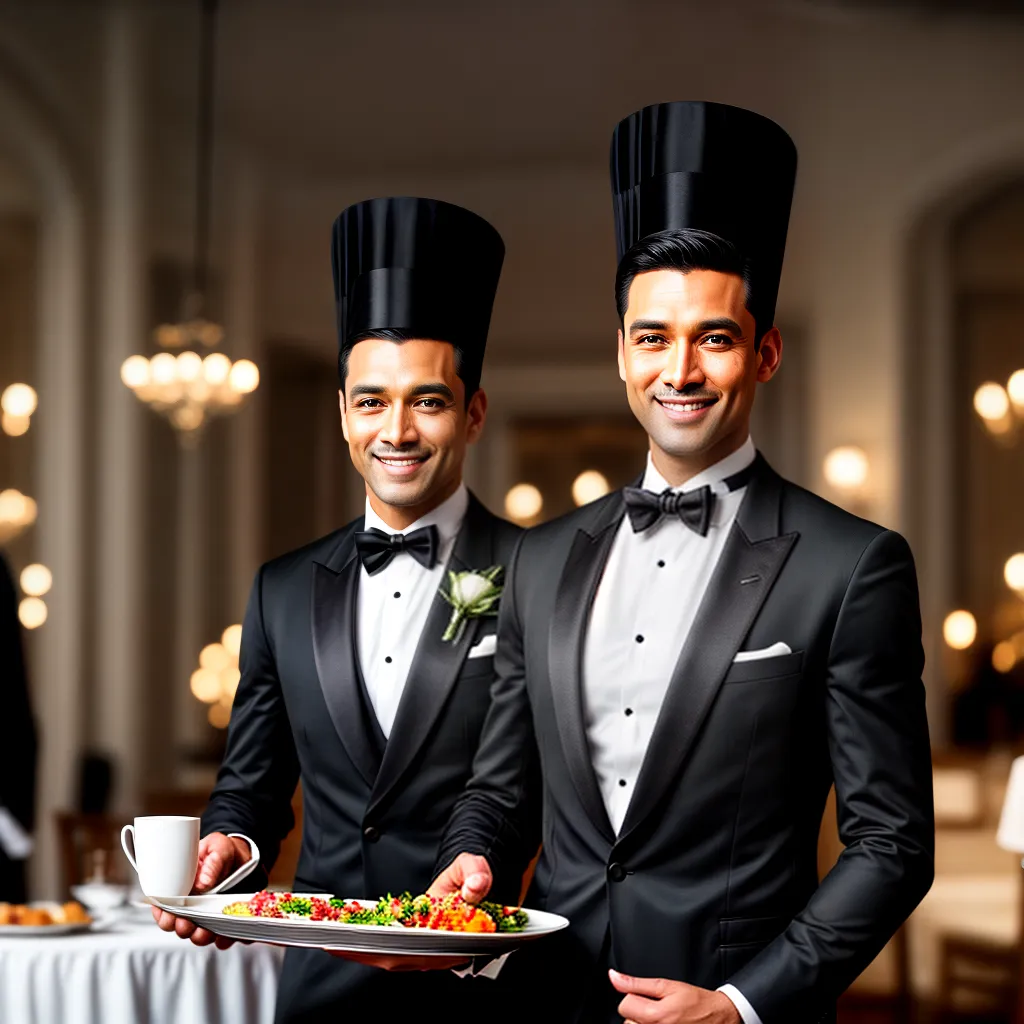 Como ser um Mordomo Fiel e Servir a Multidão 9 Fotos mordomo sorridente servindo mesa