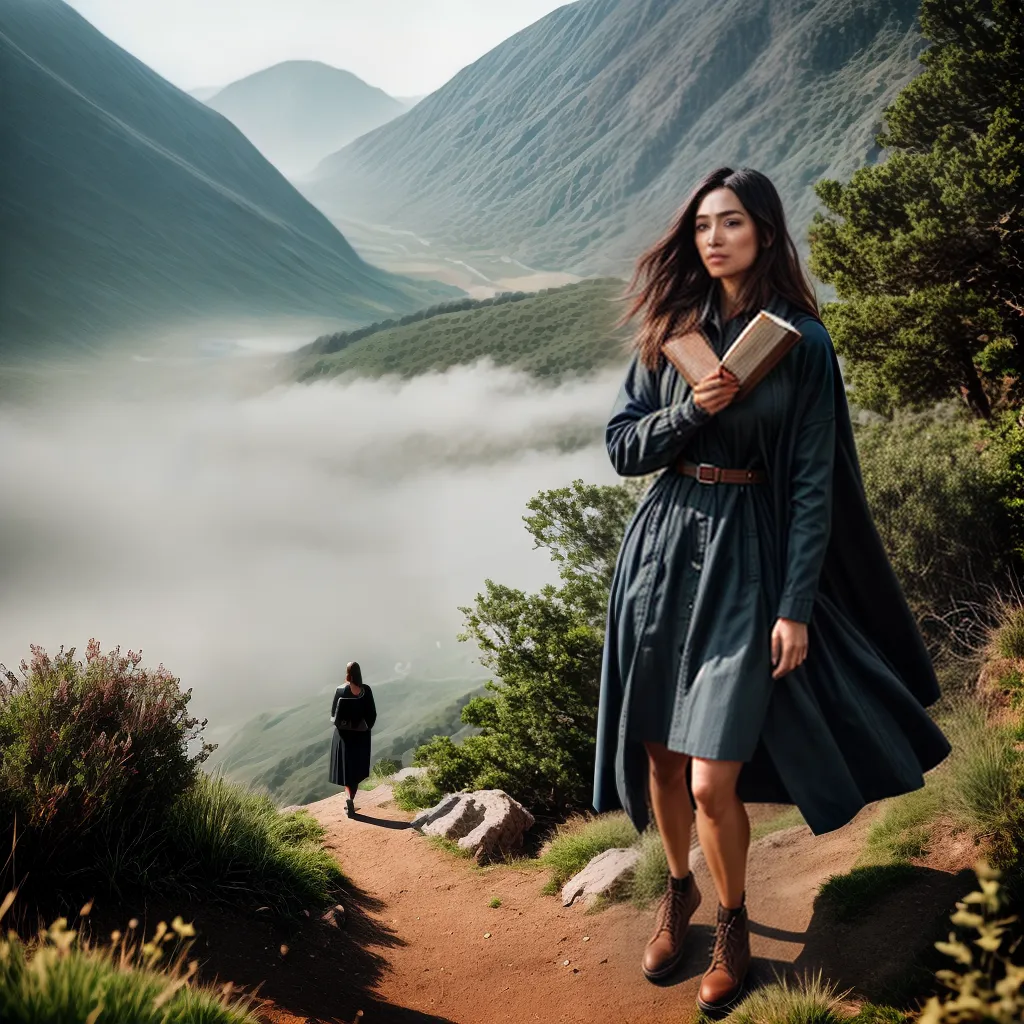 Mulheres inspiradoras na Bíblia: como seguir seus passos hoje 6 Fotos mulher biblia montanha vento determinada