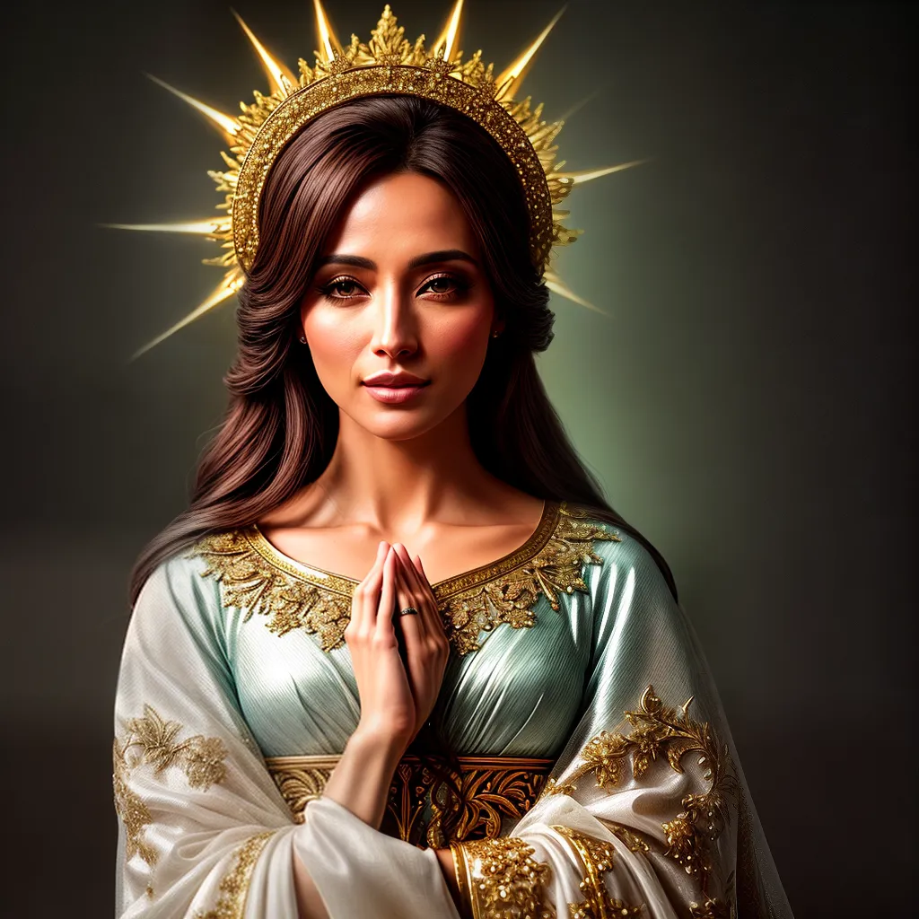 Entenda a importância do cântico de Maria no Magnificat. 8 Fotos mulher luz celestial magnificat