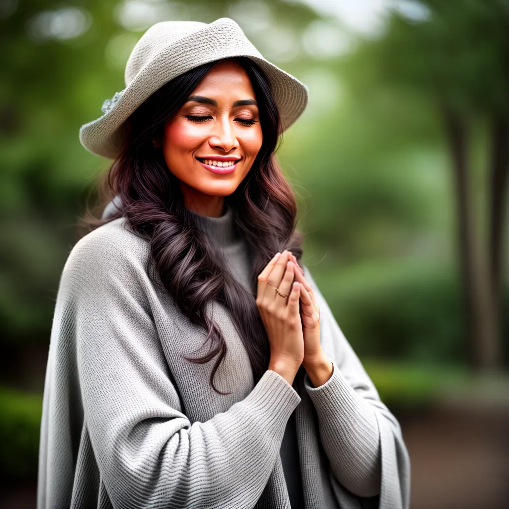 Como a fé transforma mulheres infelizes em inspiradoras 8 Fotos mulher oracao serenidade felicidade