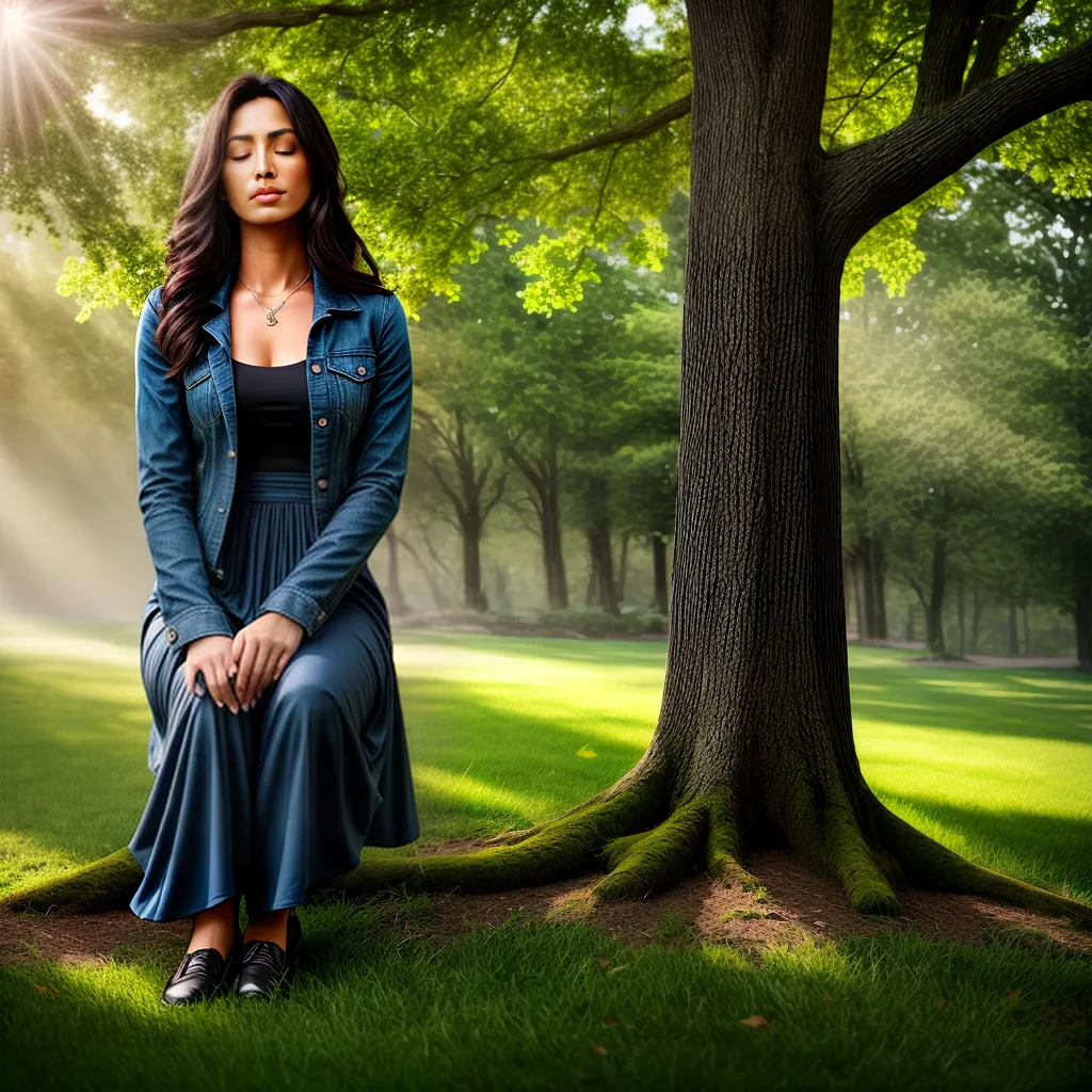 O poder da oração na vida das mulheres cristãs. 7 Fotos mulher orando jardim paz