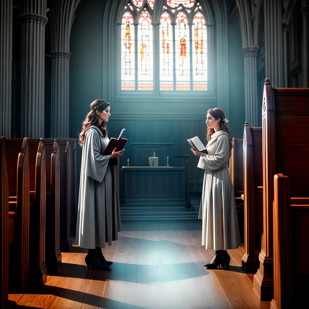 O que a Bíblia diz sobre o papel da MULHER na igreja 6 Fotos mulher pregando igreja pulpito