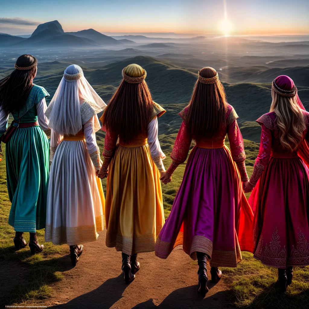 Mulheres vitoriosas na fé: histórias de superação e perseverança 9 Fotos mulheres unidas por sol e esperanca