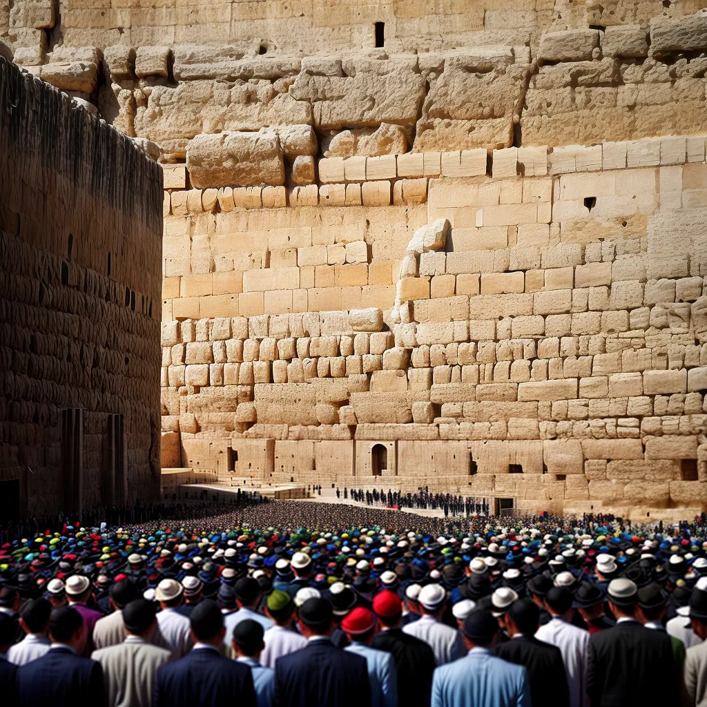 A história dos Israelitas em Jerusalém: uma jornada de fé 8 Fotos muro das lamentacoes jerusalem fe