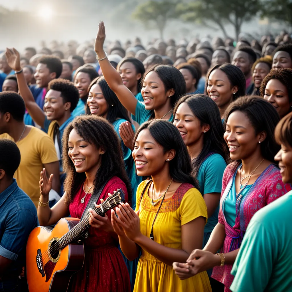 Ério de Louvor e Evangelismo: como a música pode levar pessoas a Cristo 6 Fotos musica alegria fe cantoria