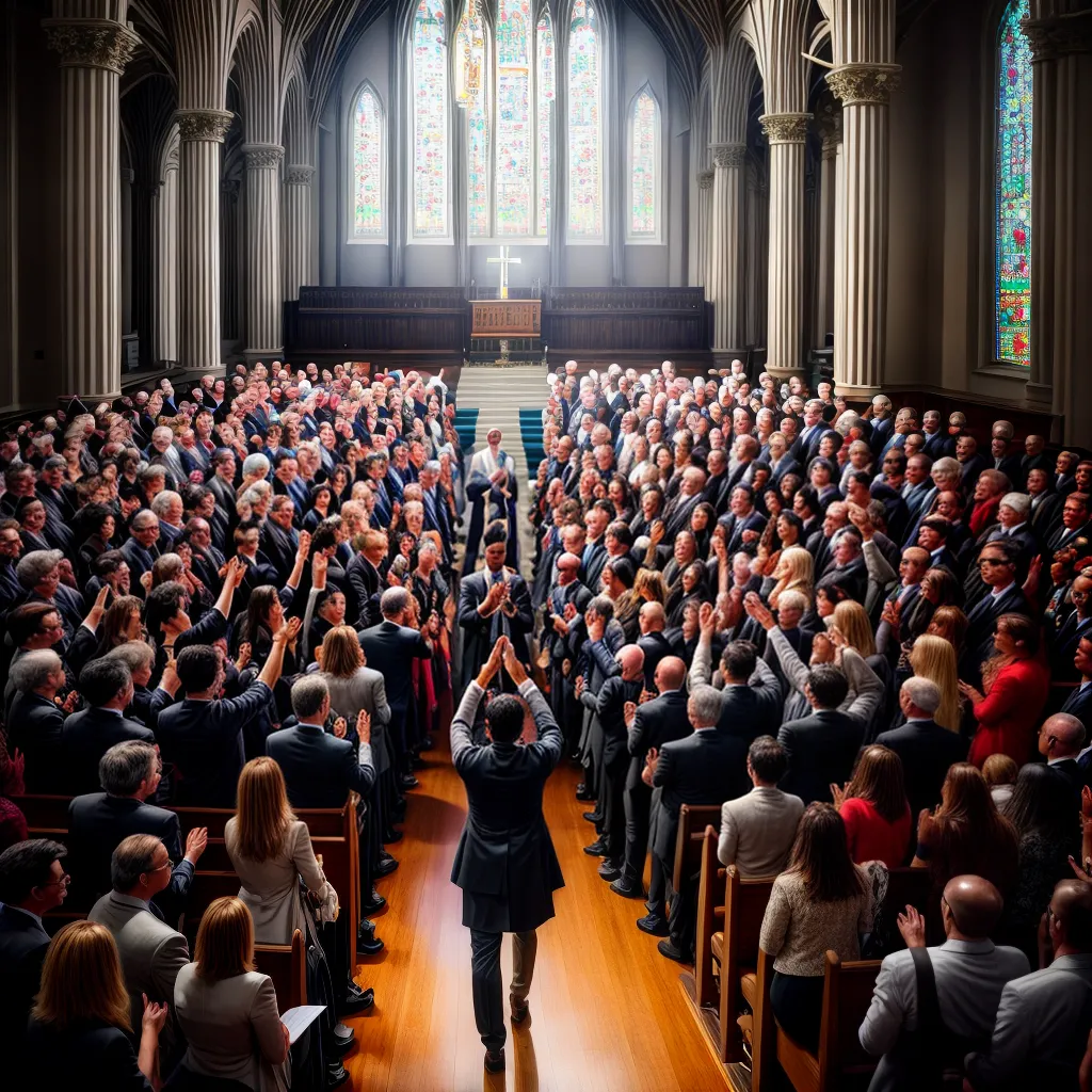 Como a música pode transformar o culto em um momento de conexão espiritual 6 Fotos musica espiritualidade multidao uniao