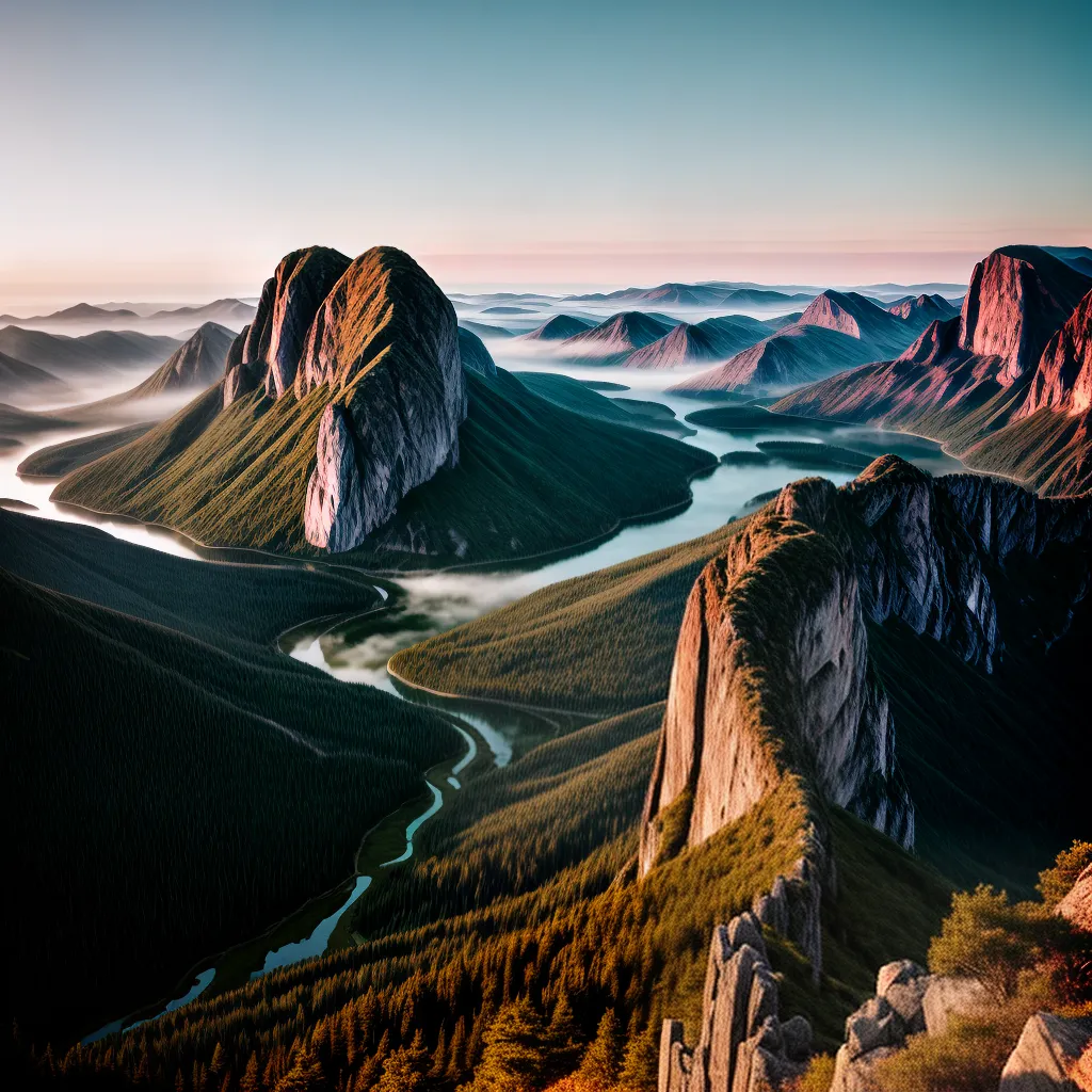 Descobri o Propósito de Deus em Meio às Dificuldades 6 Fotos nascer do sol montanha alcance visao