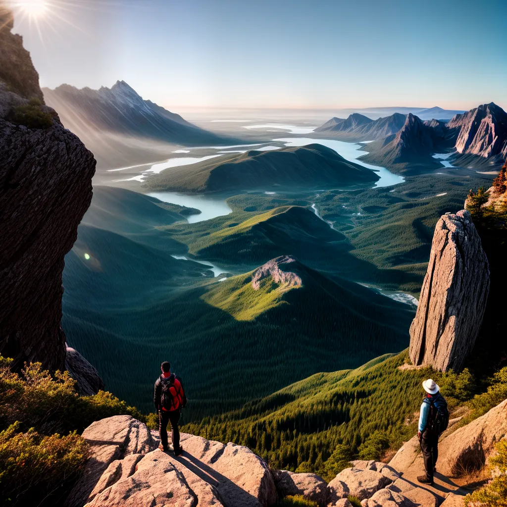 Fotos nascer sol montanha esperanca