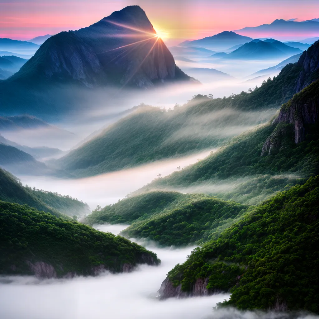 Despertar para a Devoção: Como Encontrar sua Dádiva Divina 9 Fotos nascer sol montanha nevoa devocao dom