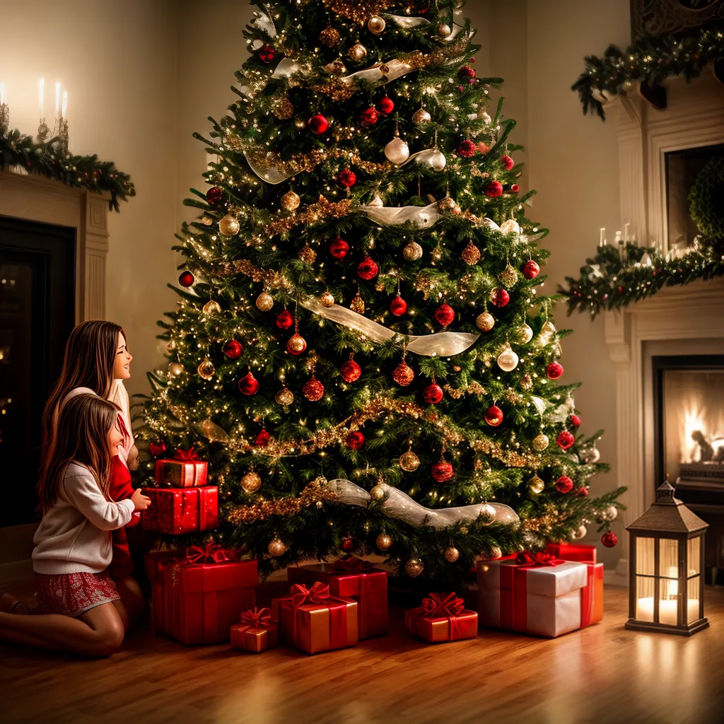 A celebração do NATAL e seu significado para os cristãos 7 Fotos natal familia arvore presenca presepio