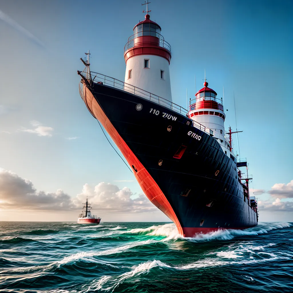 Fotos navio desafios farol cristao