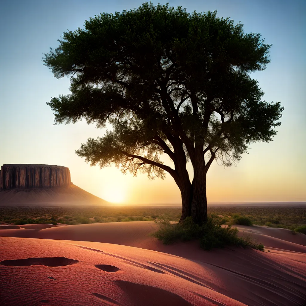 O que é o Oásis Divino e Como Encontrá-lo em Tempos Difíceis? 9 Fotos oasis divino deserto arvore solidao