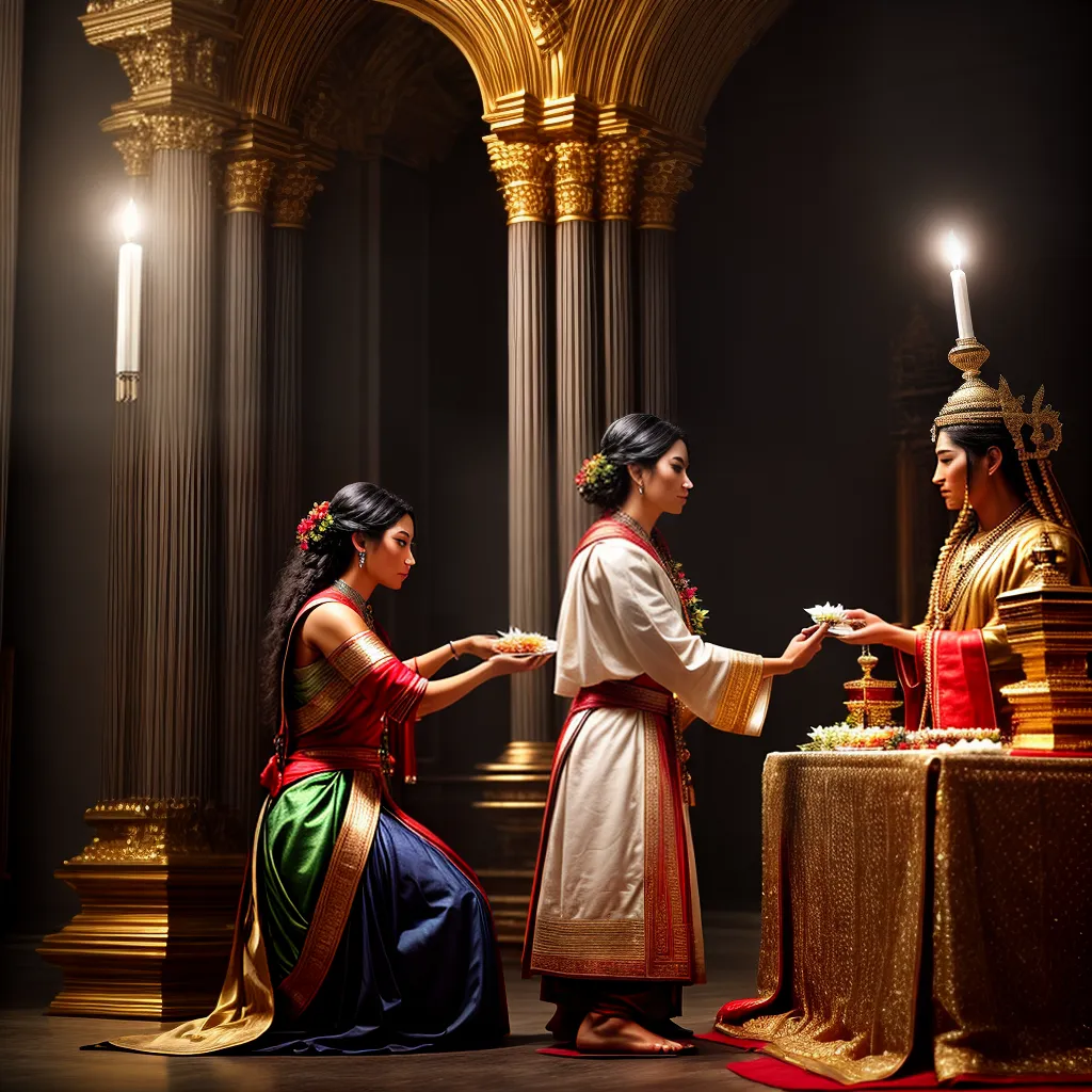 Como a oferenda pode ser um ato de adoração 6 Fotos oferta deidade reverencia espiritualidade