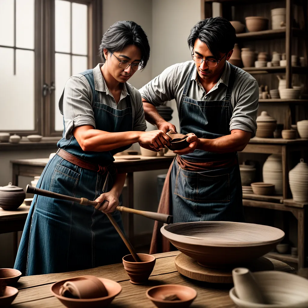 Oleiro-Mestre: a importância do discipulado na vida cristã 9 Fotos oleiro arte discipulado aprendiz