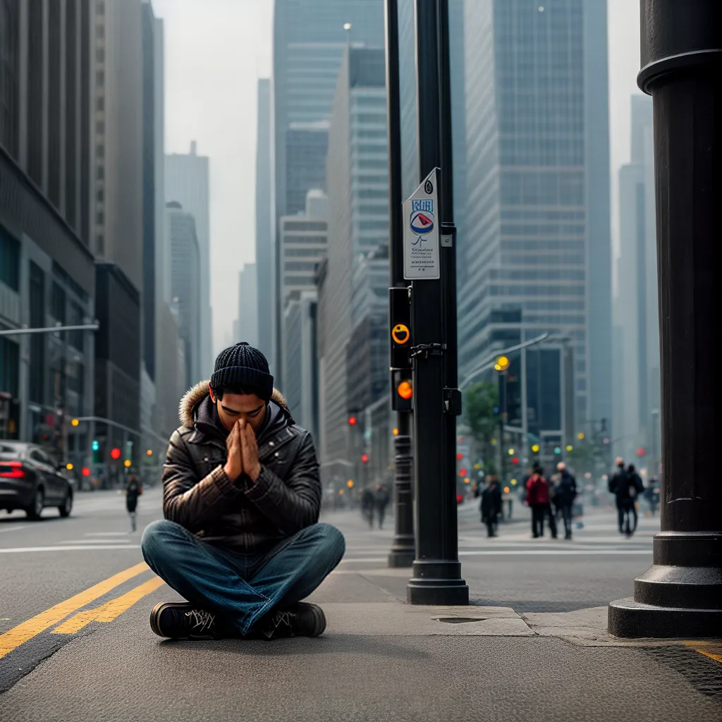 Como cultivar a ORAÇÃO em meio à correria do dia a dia 9 Fotos oracao benches rua movimentada