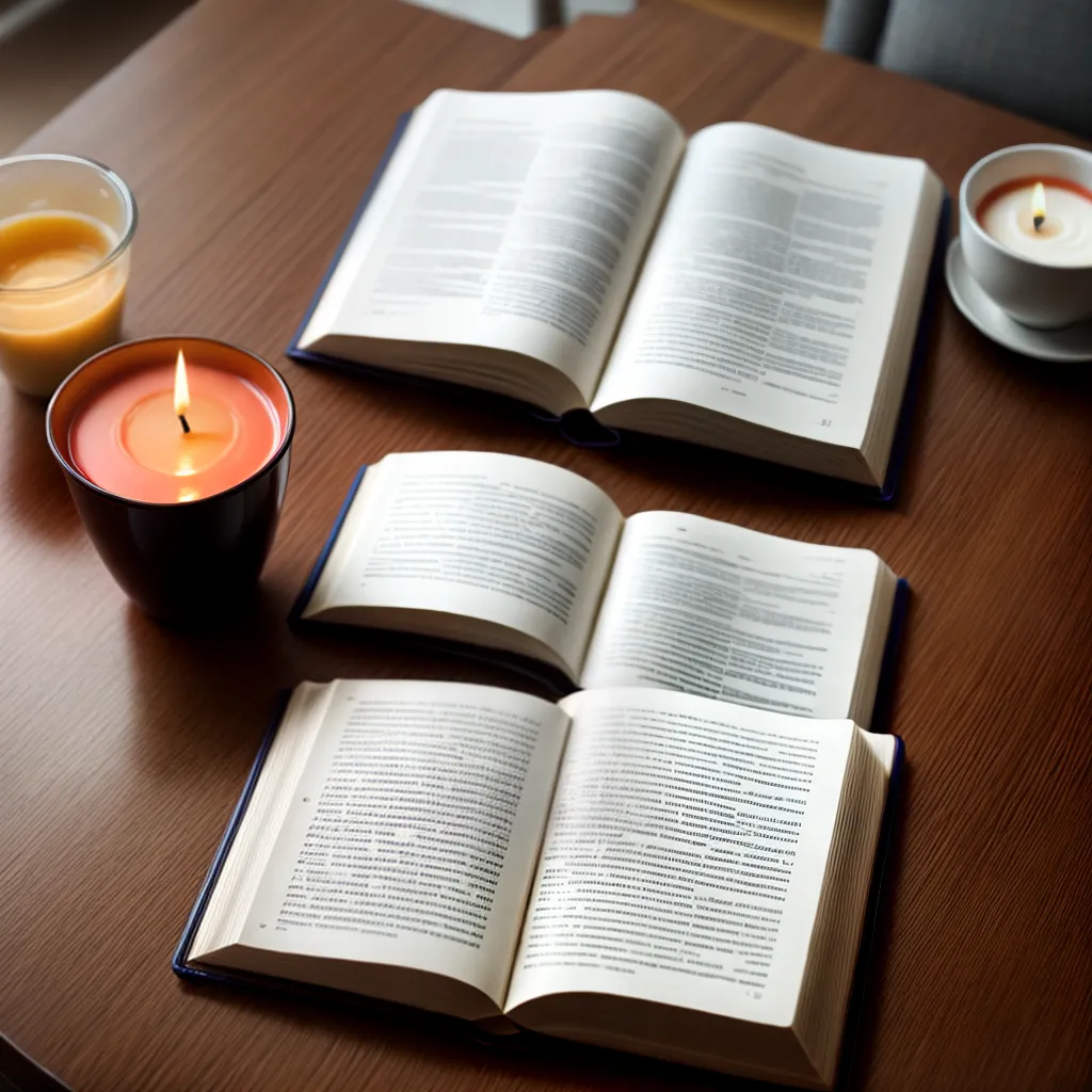 Como criar um hábito de oração e leitura bíblica. 9 Fotos oracao biblia jornal vela cha