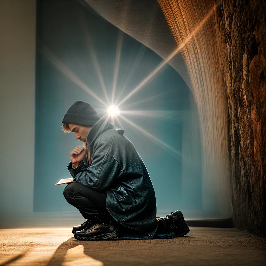 Descubra a importância da oração na sua vida cristã. 9 Fotos oracao biblia luz guia fe