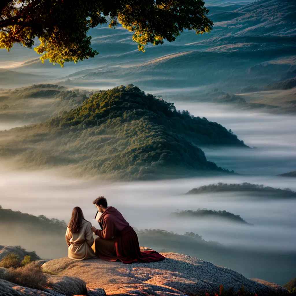 Fotos oracao biblia paz por do sol