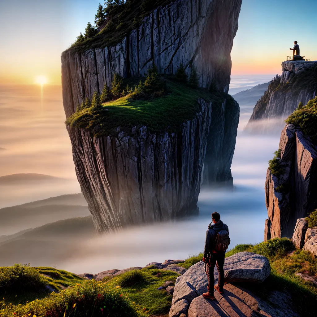 Fotos oracao biblia sol nascente cliff