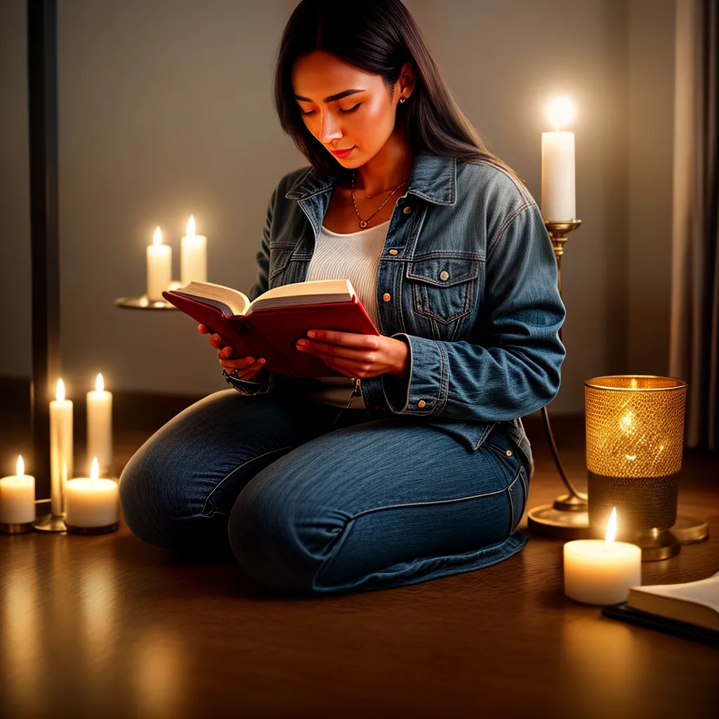 Como desenvolver uma vida de oração consistente. 9 Fotos oracao biblia velas paz 2