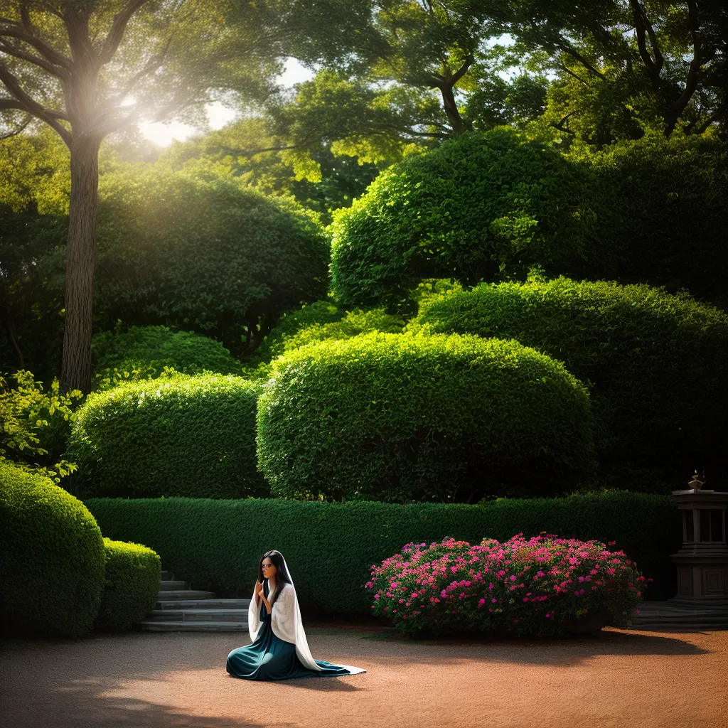 Como a ADORAÇÃO pode nos aproximar de Deus 7 Fotos oracao ceu jardim serenidade