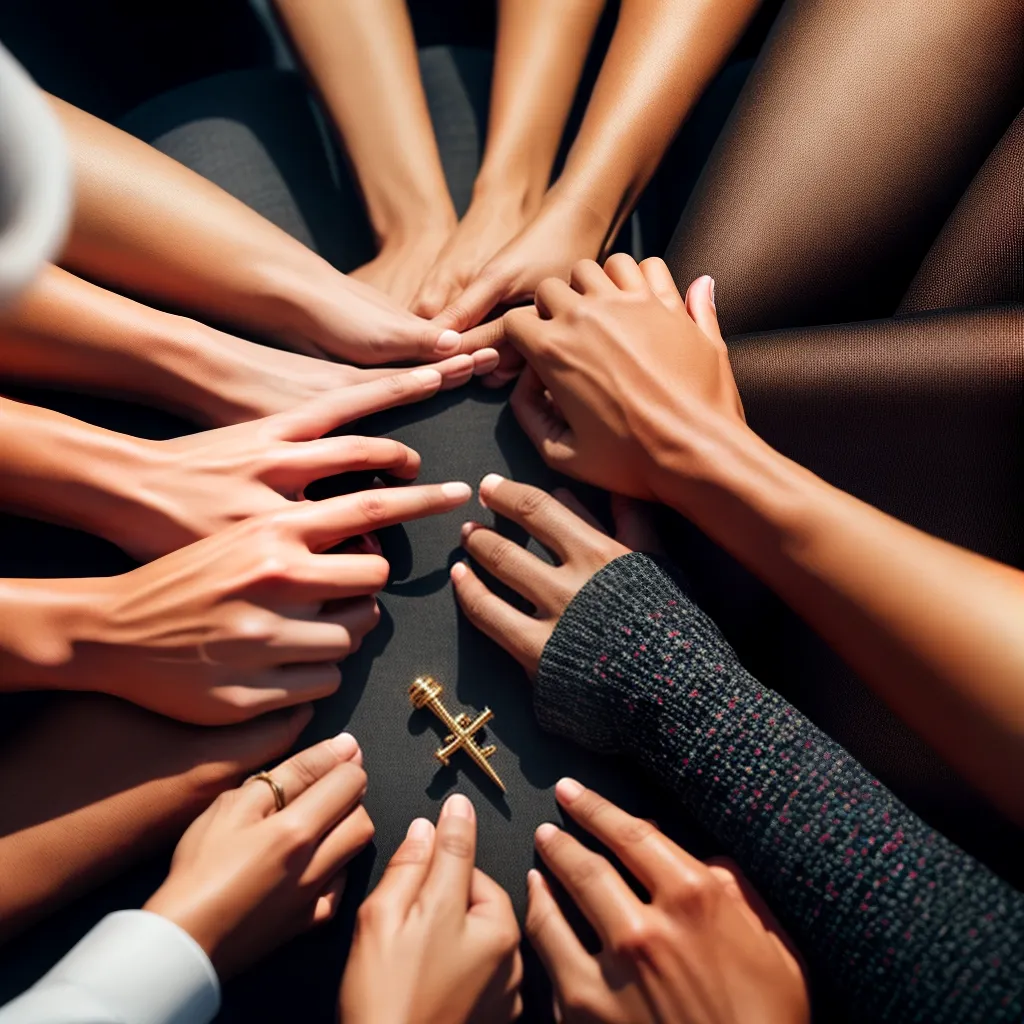 Fotos oracao circulo biblia comunidade