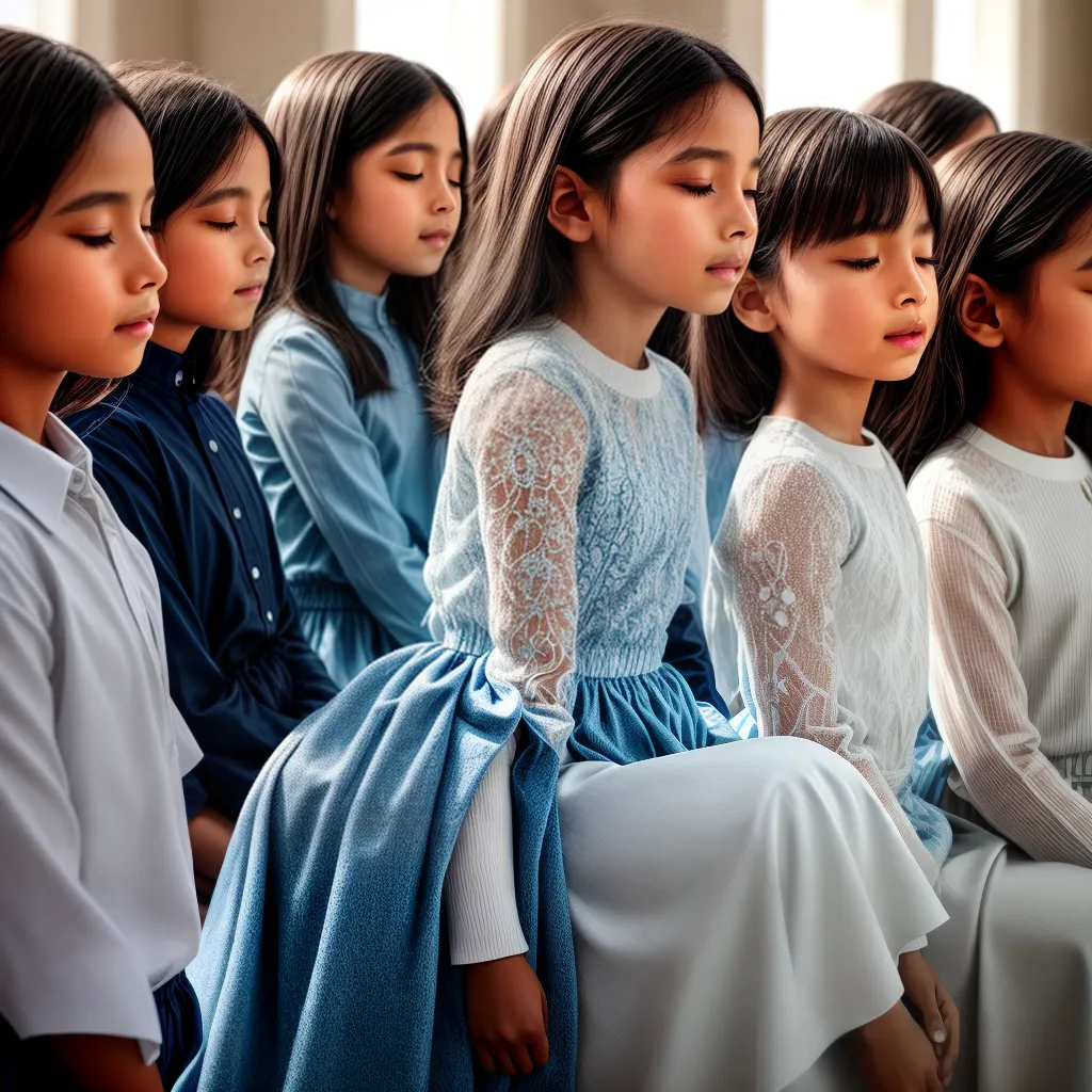 Nobres da Fé: Atividades para fortalecer a espiritualidade infantil na igreja 8 Fotos oracao crianca luz divina comunidade