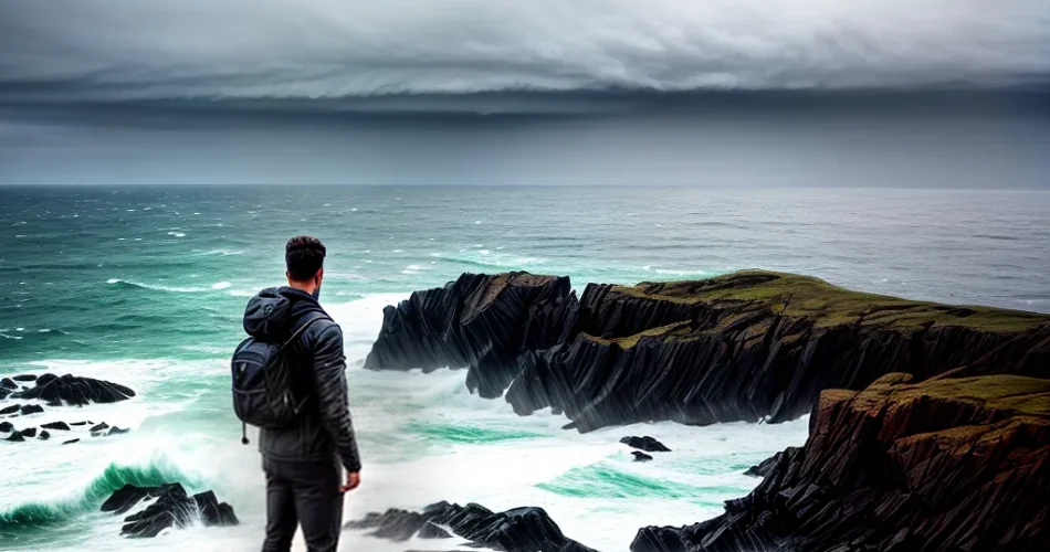 Fotos oracao forca mar temporal cliff