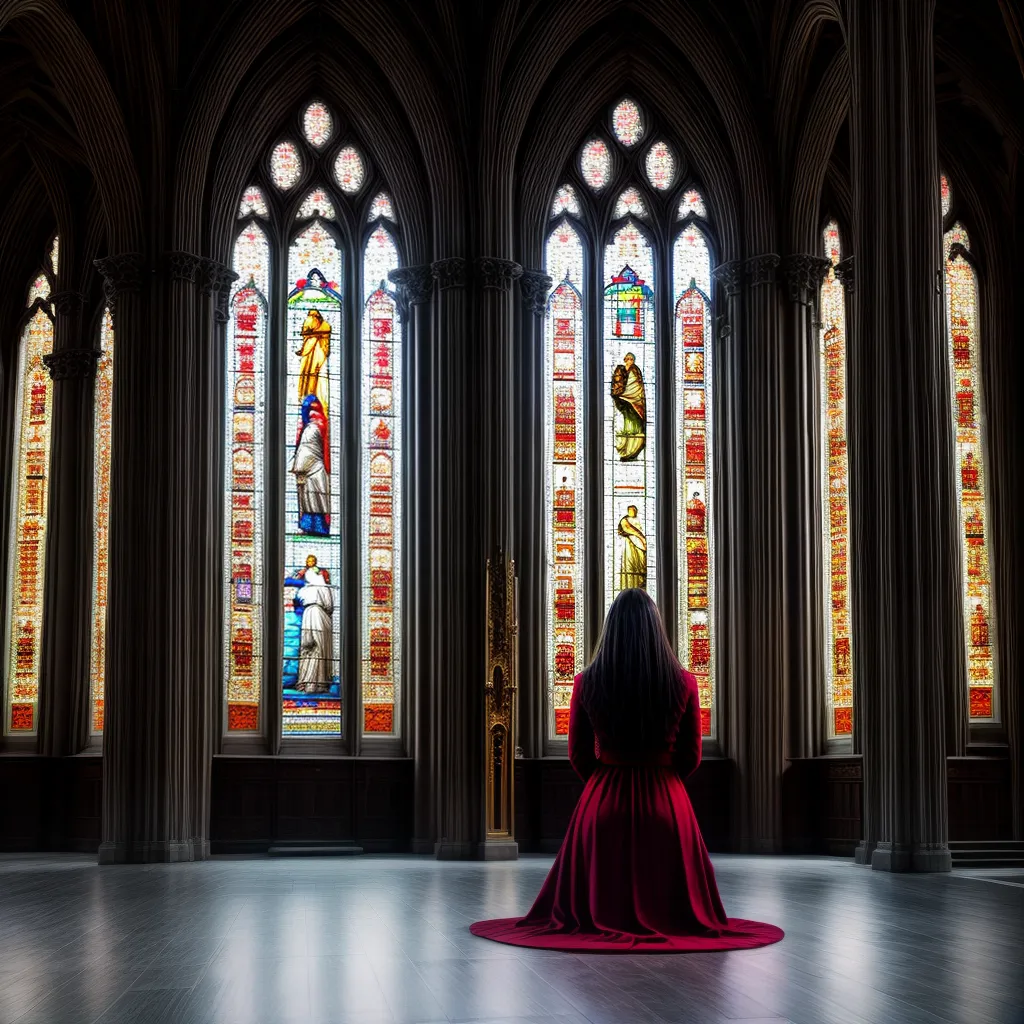 O fervor como expressão de devoção na vida cristã 9 Fotos oracao igreja vitral luz divina