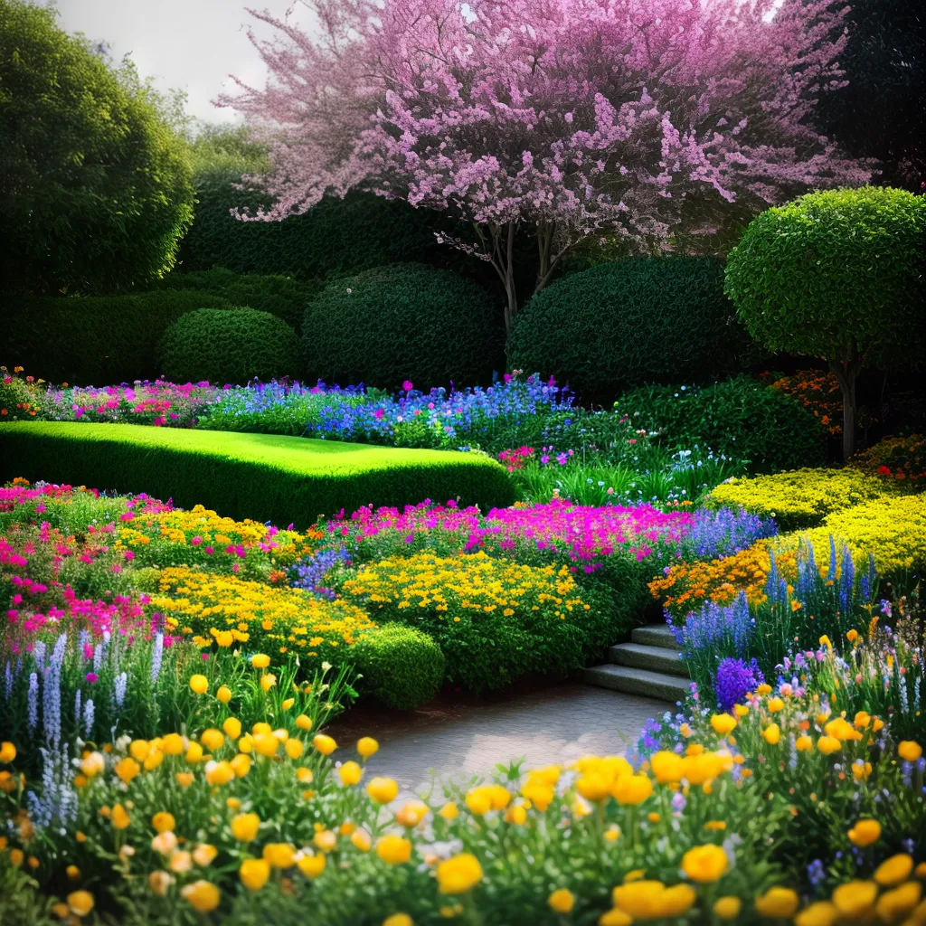 Fotos oracao jardim gratidao florido 1