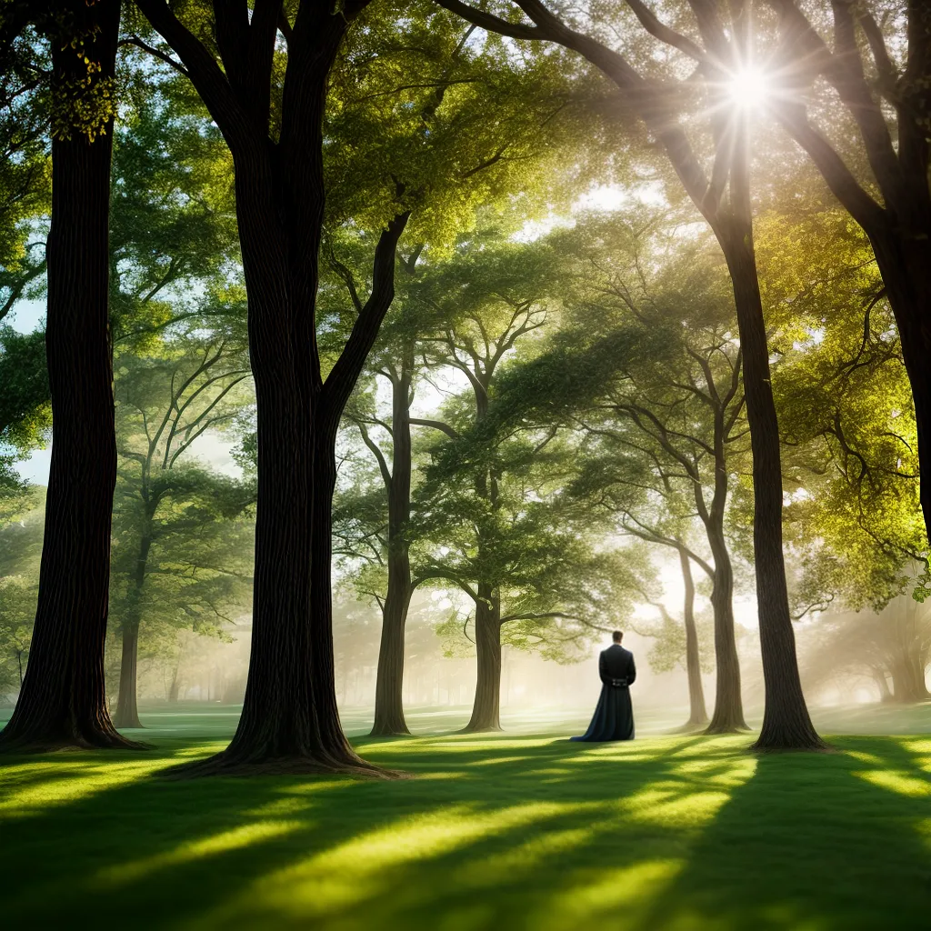 Fotos oracao jardim serenidade luz