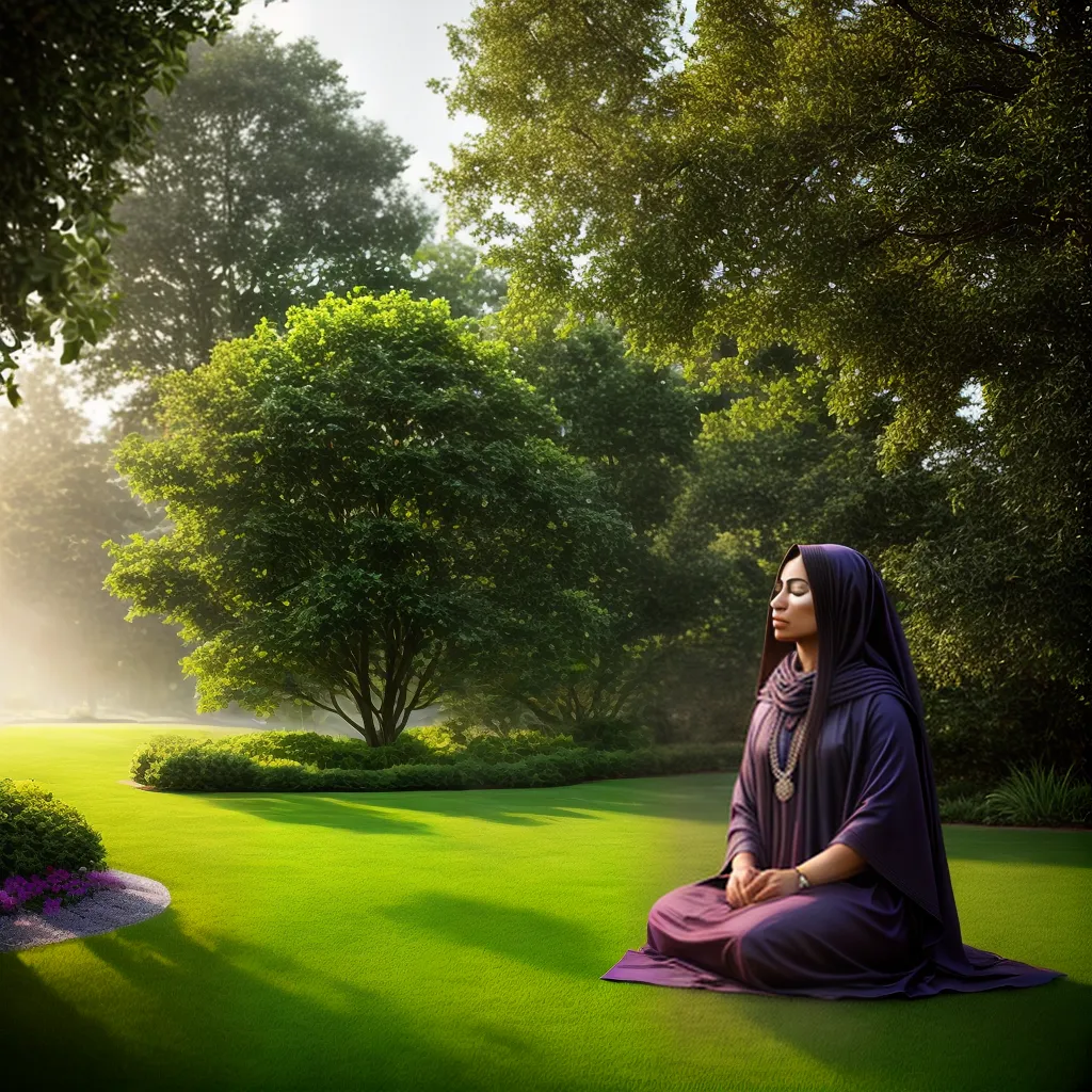 Desafio da oração: Como manter uma vida de comunhão com Deus? 9 Fotos oracao jardim serenidade