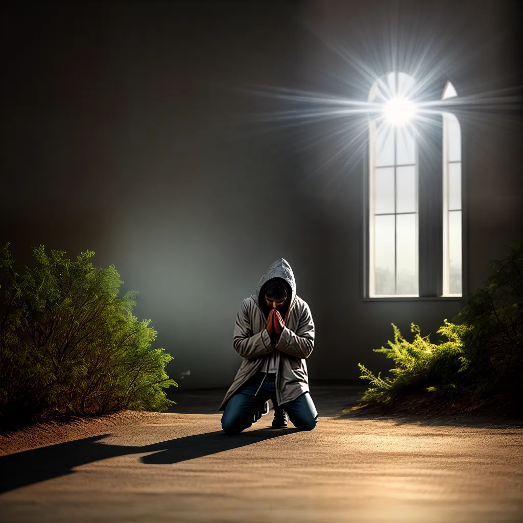 Por que a adoração é fundamental para a santificação cristã 9 Fotos oracao luz brilhante fe crista