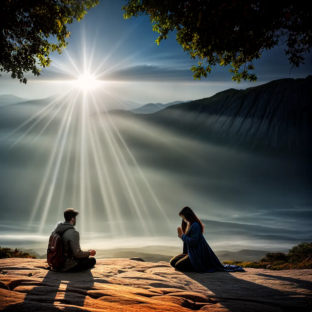 Por que a adoração é essencial para a vida cristã 9 Fotos oracao luz divina fe 8