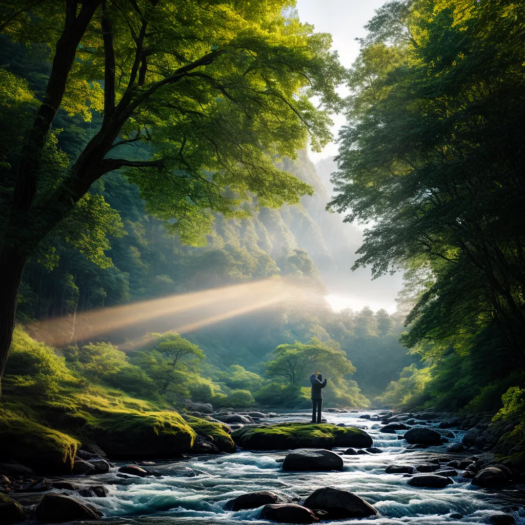 Adoração no Espírito: Como se Conectar com Deus 8 Fotos oracao luz natureza paz