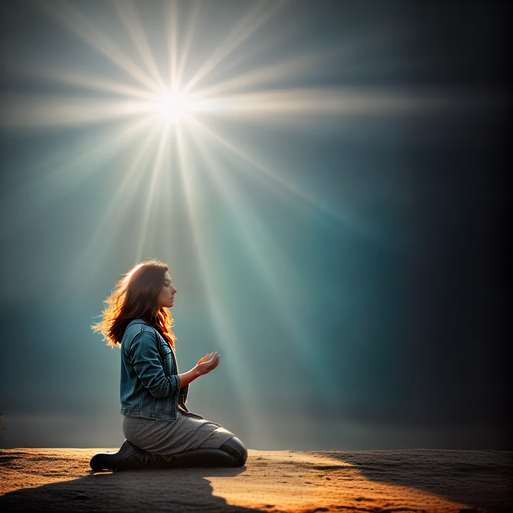 Jesus e a Sabedoria da Oração para Renovação Espiritual 8 Fotos oracao luz renovacao espiritual 1