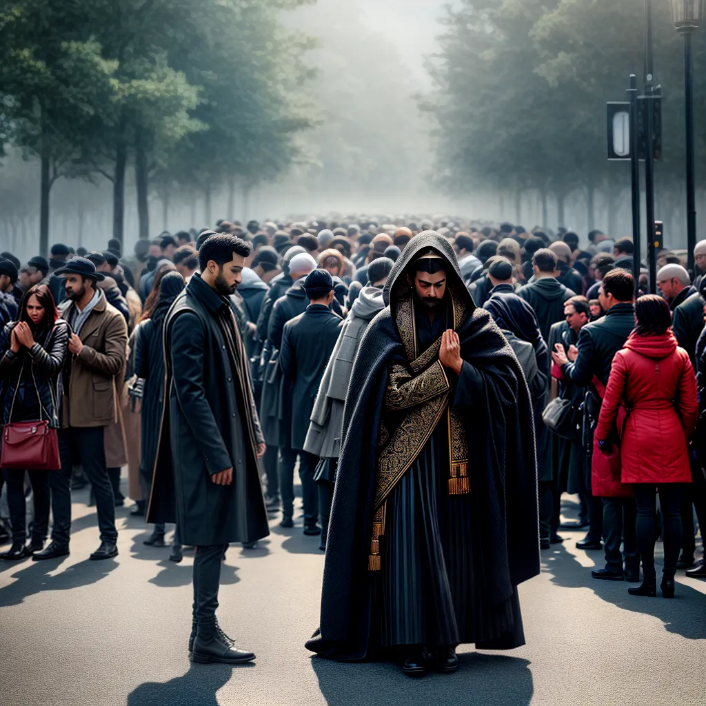 Como manter a Consagração diária em meio à rotina corrida 6 Fotos oracao meio da multidao