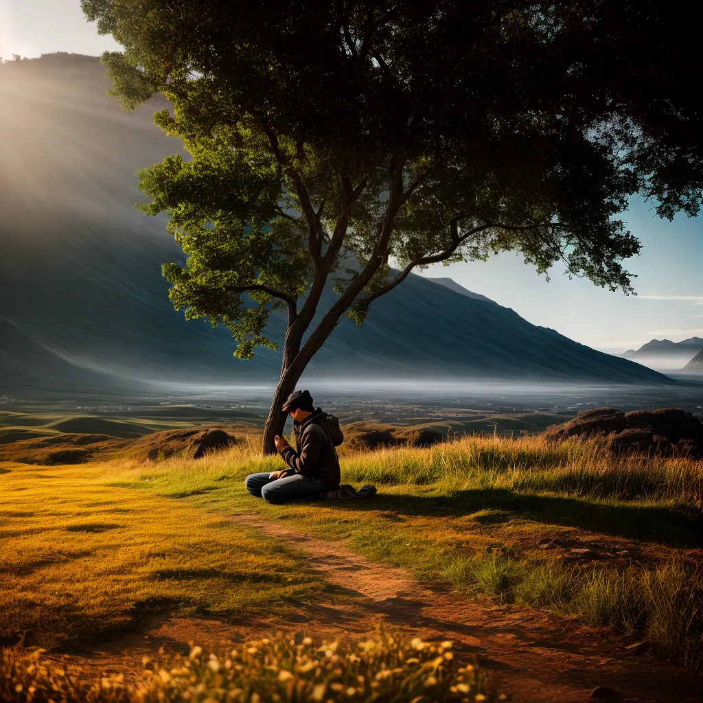 Por que a oração é importante na vida cristã 8 Fotos oracao paz natureza