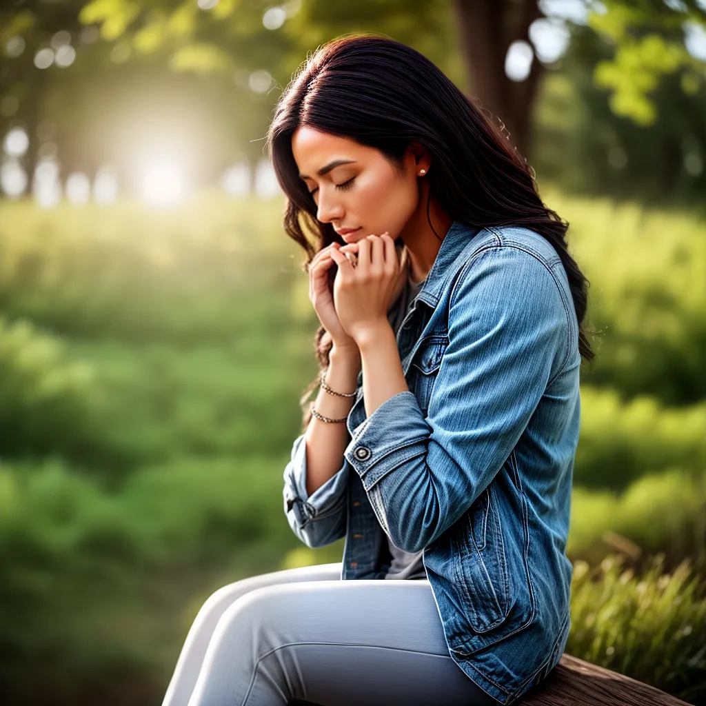 Fotos oracao reflexao serenidade fe